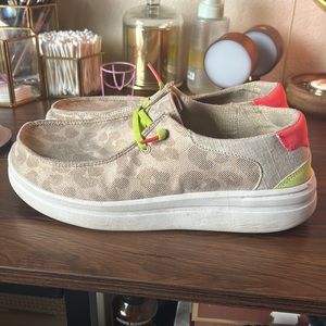 Cheetah print Hey Dudes